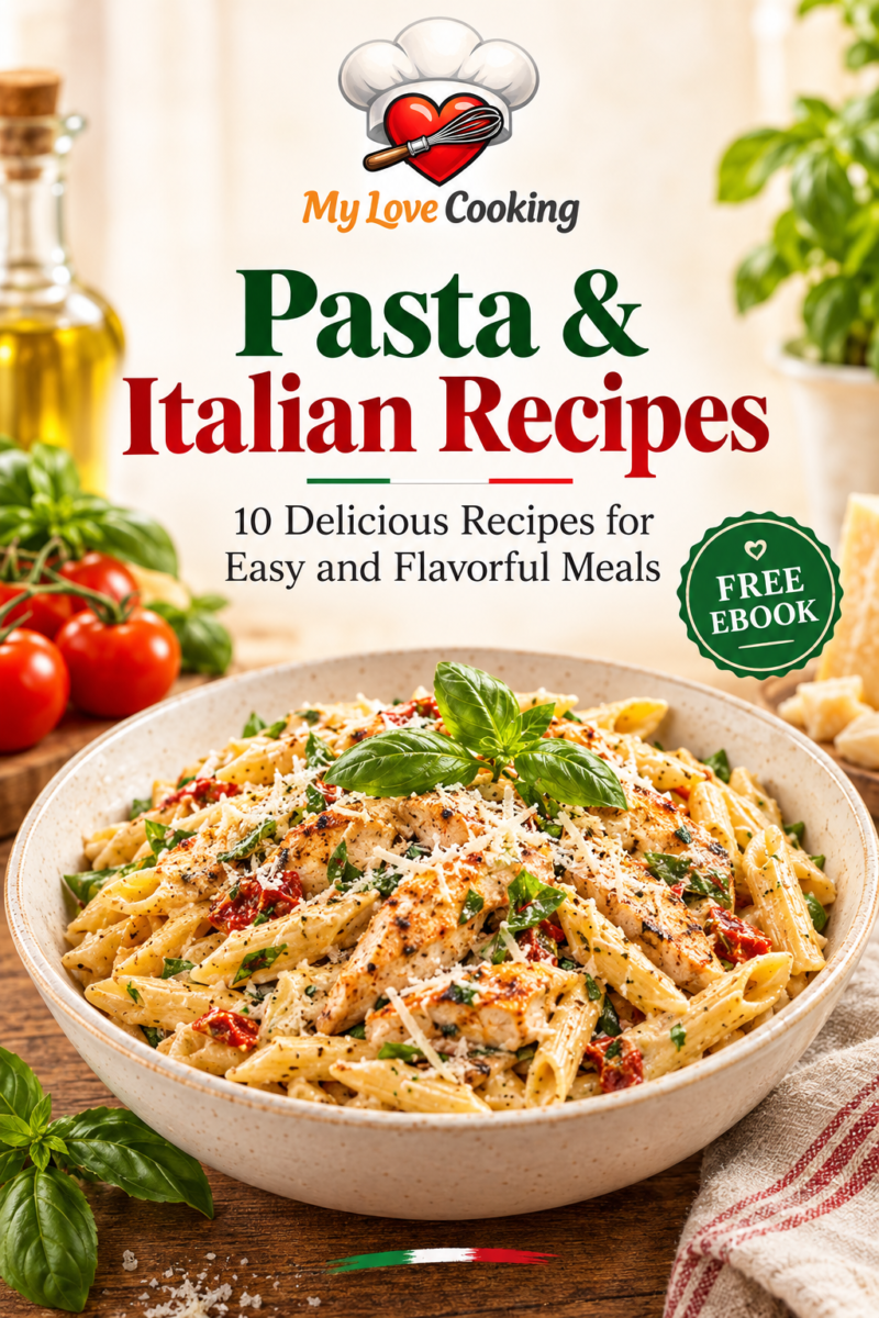 pasta and italian recipes by mylovecooking